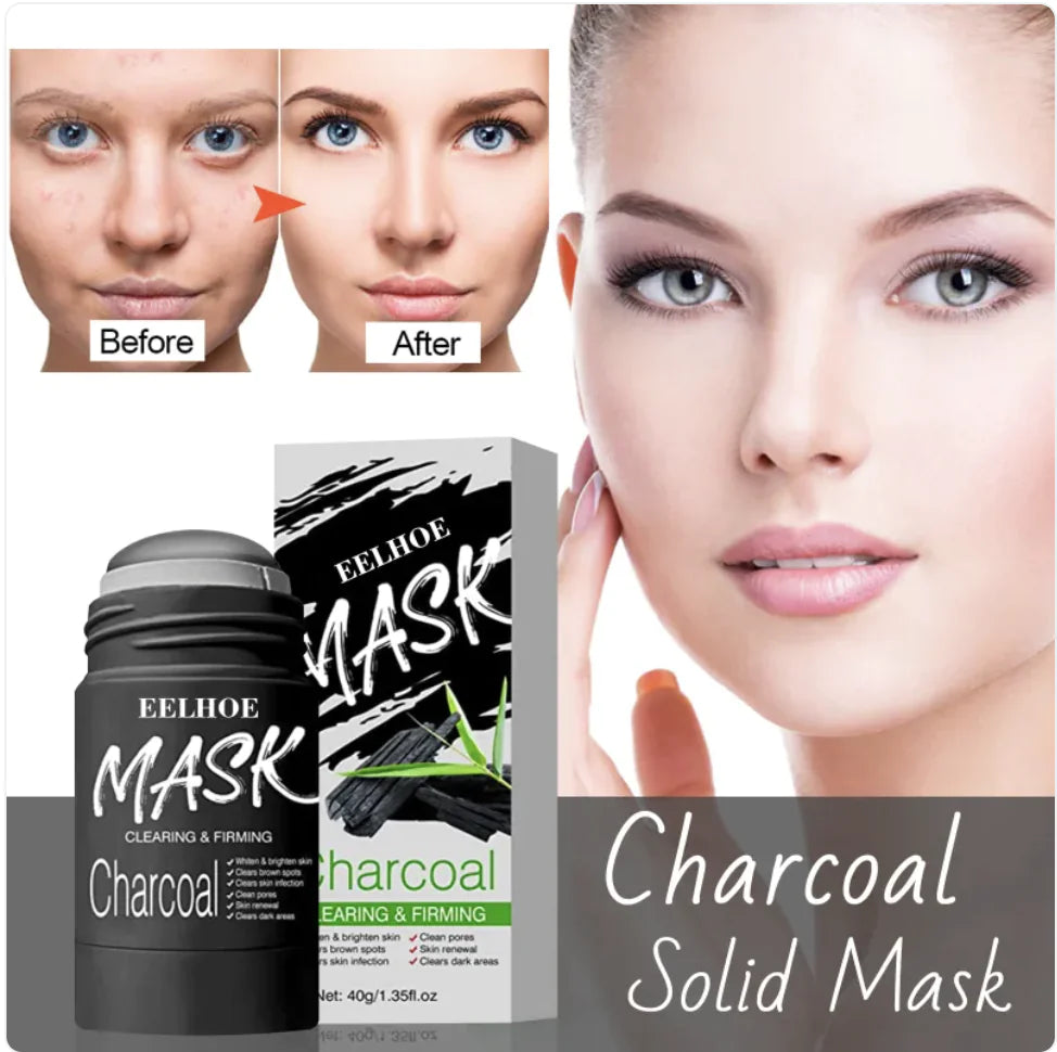 Masque de visage en stick au thé vert - Nettoyage, hydratation et soin des pores