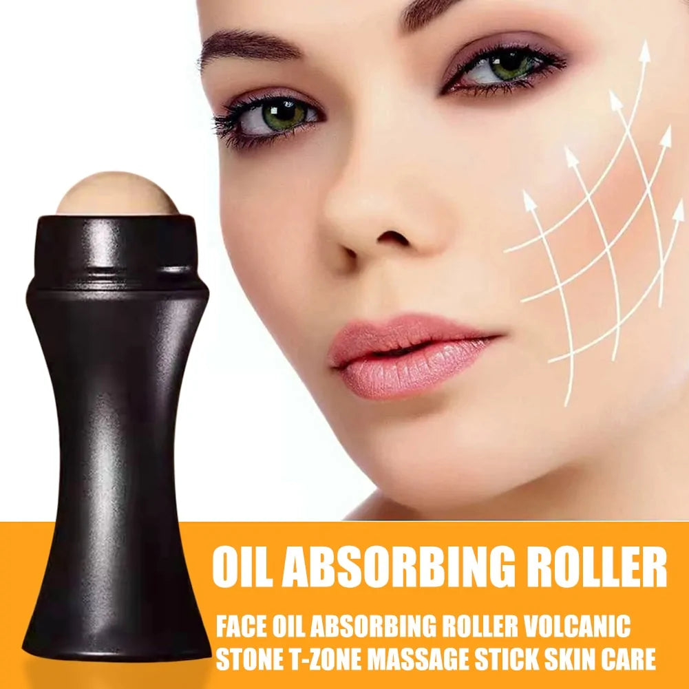 Rouleau absorbant l'huile du visage